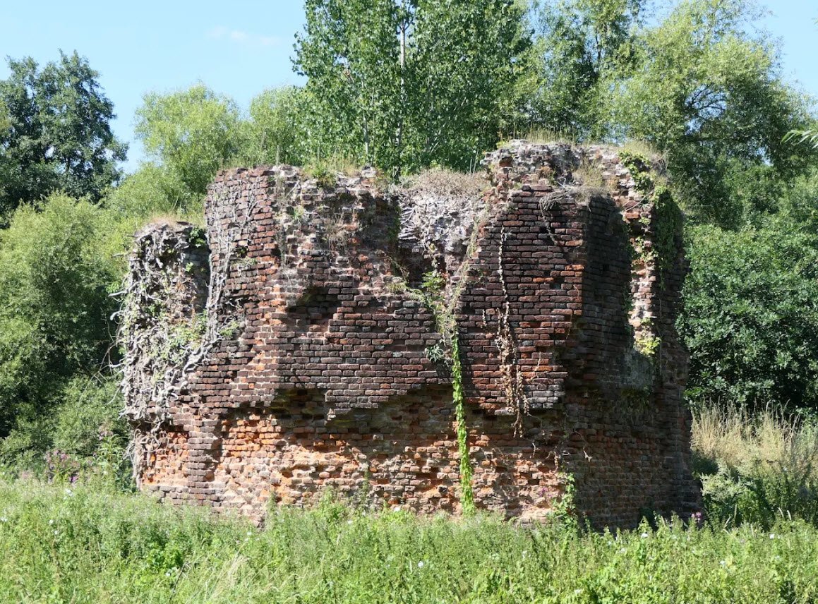 Kasteelruïne Ouborg, Netherlands